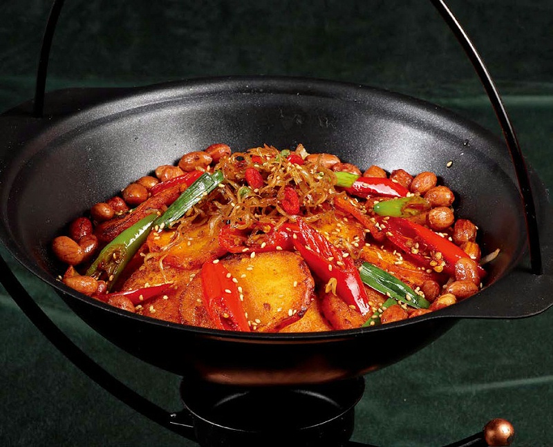 干锅土豆片