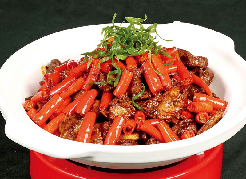 鹿肉炒兔肉