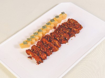 大厨四宝香辣干锅酱应用-椒麻妩媚花千骨