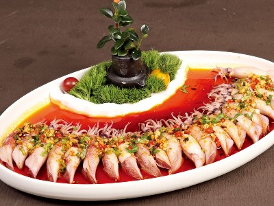 大厨四宝麻辣风味干锅酱应用-干锅麻辣红油浸海兔